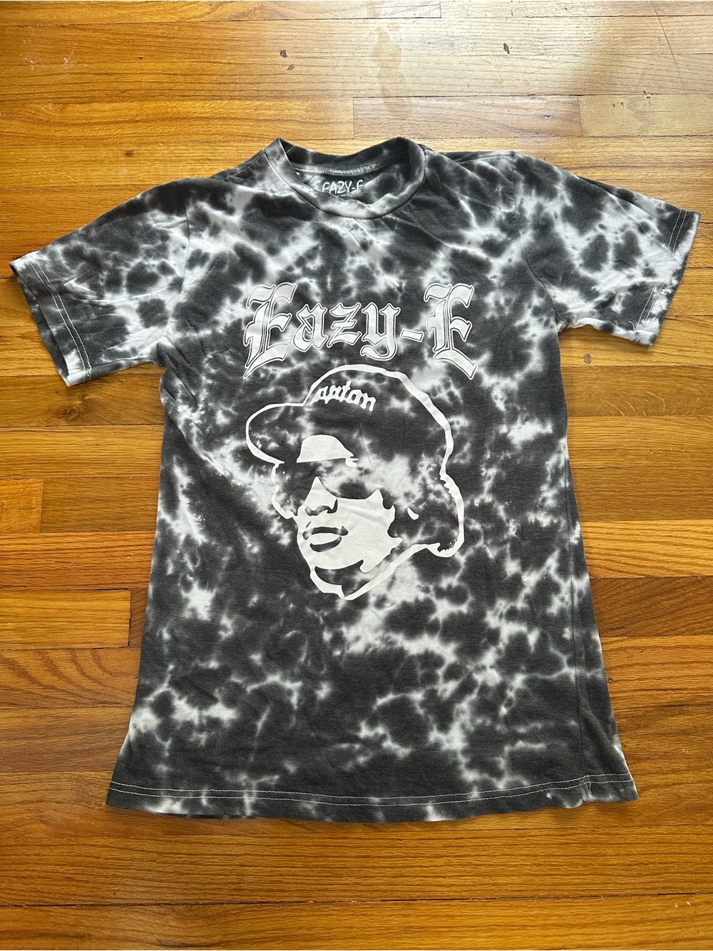 Eazy-E Ruthless Records tie-dye cotton and polyester t-shirt